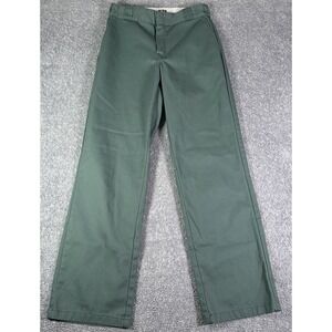 Dickies 874 Pants Mens 31X32 Hunter Green Original Fit Straight Leg Workwear
